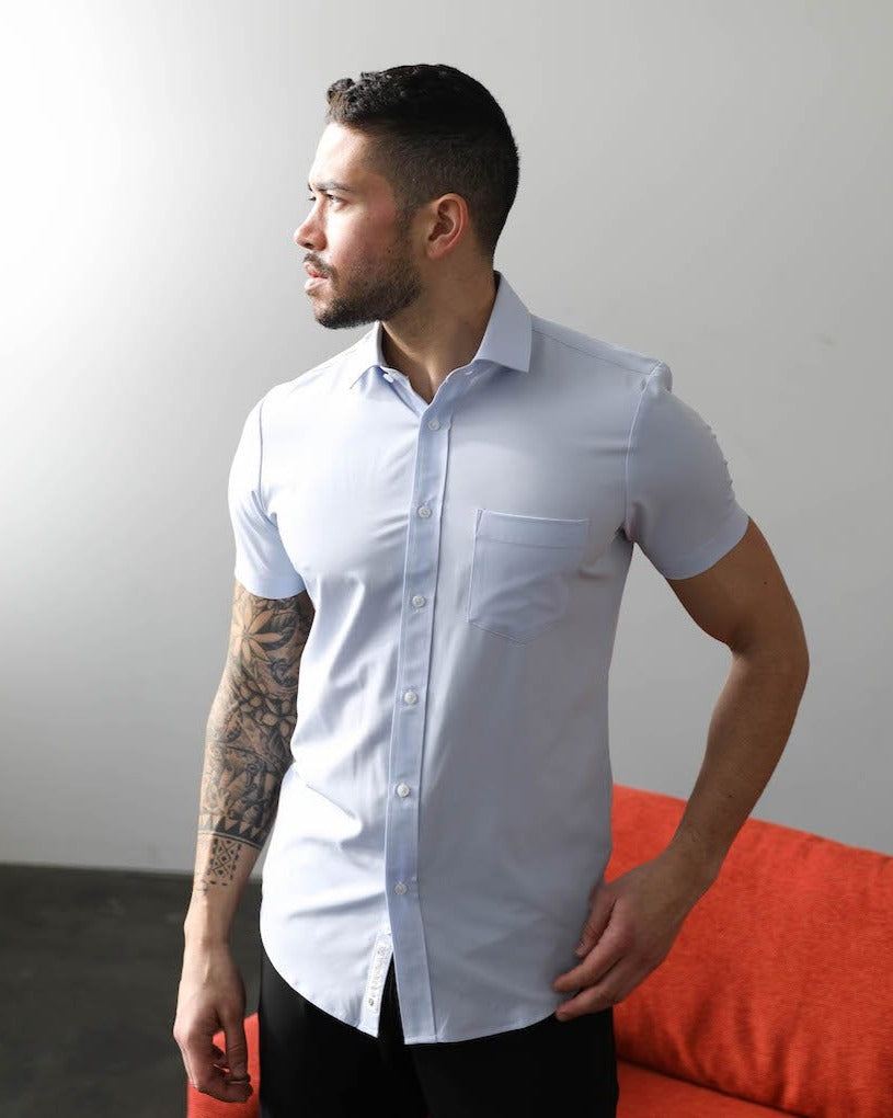dress shirts with shorter sleeves